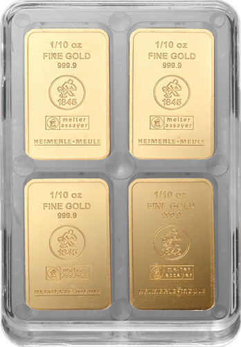 Goldbarren heimerle und meule - und,
