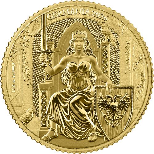 Germania 2026 goldmünze - germania,