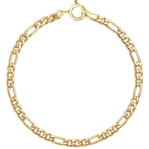 Massives 14k gelbgold - 1/20,