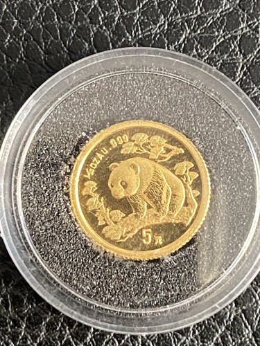 Gold china panda - panda, 1997