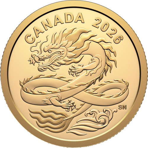 Goldmünze canada lucky dragon - goldmünze,