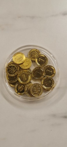 20x goldmünzen pfennig - 20x, 1