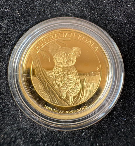 Goldmünze koala - oz,