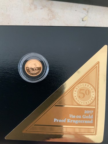 Gold krügerrand 2017 - 1/20, oz