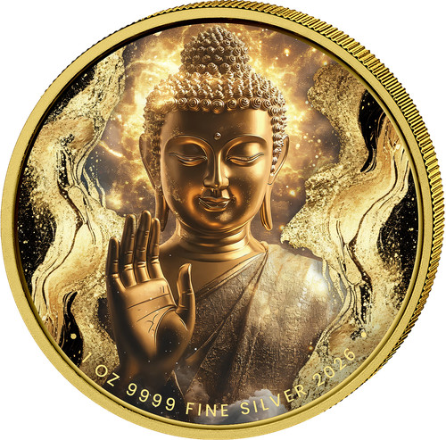 Silbermünze goldener thai - silbermünze,