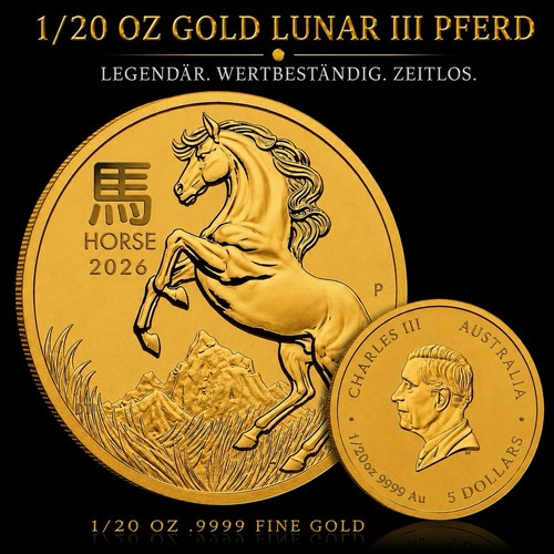Goldmünze unze lunar - oz/unze,