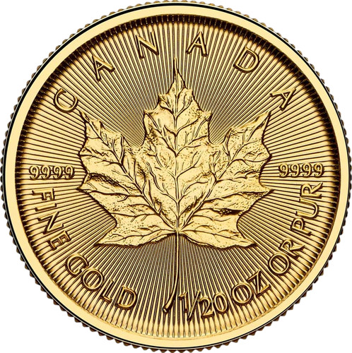 Goldmünze maple leaf - maple, oz