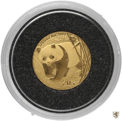 China yuan 2002 - 20, panda