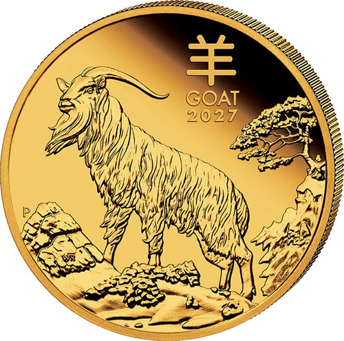 Goldmünze lunar iii ziege - lunar,
