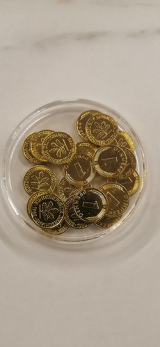 20x goldmünzen pfennig - je, 1