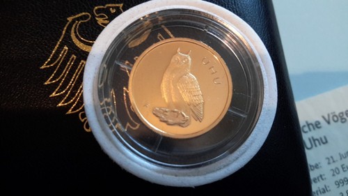 Gold münze euro 2018 - münze, 20