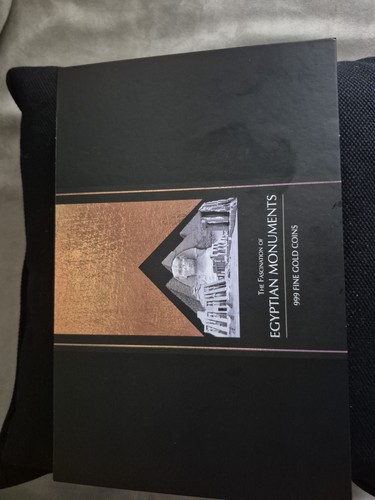 Gold 999 egyptian monuments - gold,
